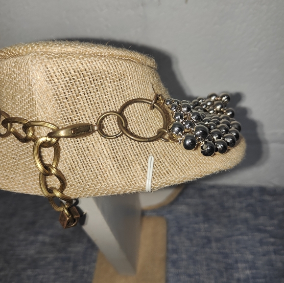 Anthropologie Pam Hiran Retired Multi Colors Beaded Collar Chocker Necklace - Picture 8 of 13